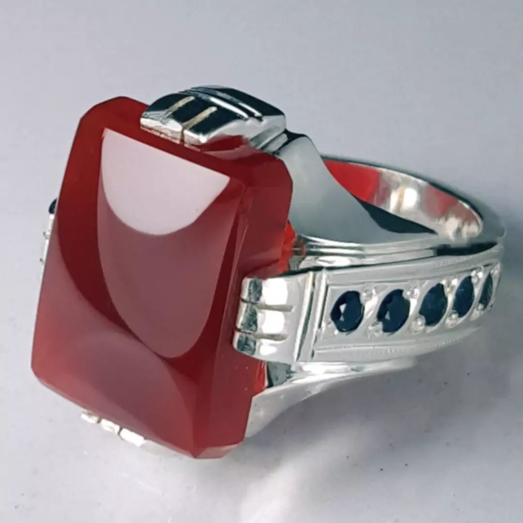 عقیق سرخ یمنی اعلا 