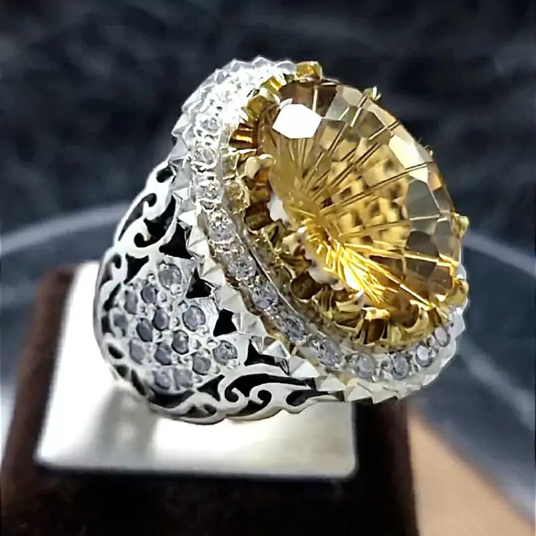 انگشتر سیترین