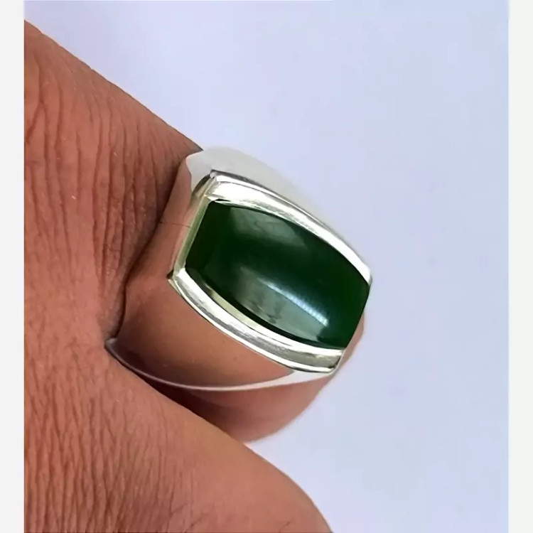انگشتر یشم ختن اسپورت کلکسیونی